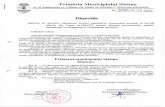  · la Dispozitia Primarului munici iului Slatina Regulament pentru organizarea desfä9urarea examenului preväzut la art.100 alin.(3) din Legea nr.188/1999 privind Statutul …