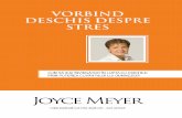 Vorbind deschis despre Stres - tv.joycemeyer.org · Depășind limitele admise 15 cum să recunoaștem stresul, să învățăm să îl controlăm și să îl direcționăm să lucreze