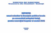 Supreme de Audit (INTOSAI).curteadeconturi.ro/Publicatii/Rapoarte_Locale_2015/GALATI/Raport.pdf · camera de conturi galaȚi-raport privind finanȚele publice locale pe anul 2015
