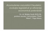 Ec. dr. Brăduț Vasile BOLOȘ, profesor asociat ... PDF/Bradut_Bolos.pdf · ”The subject of regulation has been one of the most contentious, with critics arguing thatregulations