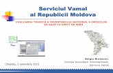 Serviciul Vamal al Republicii Moldova - clima.md · din declarațiile de import pentru anul 2014 cu toate taxele vamale incluse - 1 119 145 533 (lei) TAXA din suma - 257 321 259 (lei)