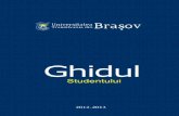Ghidul - old.unitbv.roold.unitbv.ro/Portals/0/Studenti/Ghidul Studentului.pdf · Studenţii din Republica Moldova au nevoie de: certificat medical (emis de medicul de familie din