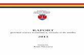 RAPORT - primariaiernut.ro · Elaborarea a doua proceduri operationale specifice activitatii de audit intern : „Elaborarea raportului anual” si „Activitatea de consiliere”