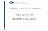 Raport consolidat - mmediu.gov.ro · STRATEGIA ENERGETICĂ A ROMÂNIEI 2016-2030, CU PERSPECTIVA ANULUI 2050 Raport consolidat al sesiunilor de lucru din cadrul procesului consultativ