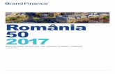 România 50 2017 - Brand Finance · eMAG a fost înfi ințat de trei tineri antreprenori în 2001 într-un apartament de bloc – echivalentul local al “garajului” din Silicon