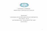 GUVERNUL ROMÂNIEI MINISTERUL FINANŢELOR PUBLICE · În conformitate cu Strategia de administrare a datoriei publice guvernamentale pentru perioada 2013-2015, finanţarea deficitului