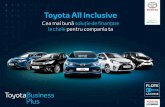 Ce este Toyota All Inclusive? · Contractul de leasing operațional poate fi încheiat pentru: • orice model Toyota • o perioadă minimă de 12 luni • o perioadă maximă de