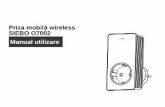 Priza mobilă wireless SIEBO O7002 Manual utilizare · 3. Puteți verifica direct pe telefonul mobil statisticile de consum energetic ale dispozitivelor funcționale prin priza electrică