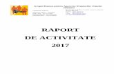 RAPORT DE ACTIVITATE 2017 - grado.org.ro · Comisia pentru drepturile omului, culte și minorități naționale din Camera Deputaților a organizat in data de 21 martie 2017 o dezbatere