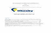 ZIUA EUROPEANĂ ÎMPOTRIVA OBEZITĂȚII - dspsv.ro 2019/Analiza de... · OMS recunoaște că, în acest secol, obezitatea are o prevalență egală sau mai mare comparativ cu malnutriția
