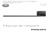 Manual de utilizare - p4c.philips.com fileConectarea sunetului de la alte dispozitive 9 4 Utilizarea produsului dumneavoastră 10 Reglaţi volumul 10 Alegeţi-vă sunetul 10 Redaţi