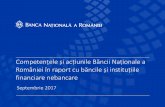 Competențele și acțiunile Băncii Naționale a României în ...media.hotnews.ro/media_server1/document-2017-09-27-22024595-0... · Evaluarea riscurilor bancare verificarea modului