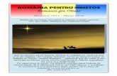 România pentru Hristos R ania f Christ - betelchurch.orgbetelchurch.org/wp-content/uploads/2013/04/05-RFC-2015-2016x1.pdf · România pentru Hristos R!ania f" Christ Decembrie 2015