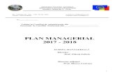 PLAN MANAGERIAL 2017 - 2018 - ct2tgjiu.roct2tgjiu.ro/wp-content/uploads/2015/11/Plan-Managerial-2017-2018_CT-2.pdf · şi extern (analiza SWOT) pentru anul şcolar 2016-2017, analiza