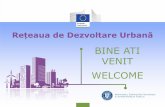 BINE ATI VENIT WELCOME - European Commissionec.europa.eu/regional_policy/sources/conferences/udn_bucharest_2016/... · Programmi di Riqualificazione Urbana (I) Contratti di Quartiere