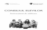 CONSILIUL ELEVILOR - salvaticopiii.ro · Pentru a derula acţiuni cât mai eficiente,Consiliul Elevilor trebuie să plece de la nevoile şi interesele elevilor, de la viziunea lor