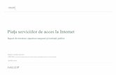 Piaţa serviciilor de acces la Internet - ancom.ro fileIV. Tipuri de conexiuni de acces la Internet şi furnizori pag. 35 V. Descrierea conexiunilor de acces la puncte fixe pag. 49