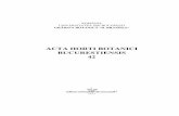 ACTA HORTI BOTANICI BUCURESTIENSIS 42gradina-botanica.unibuc.ro/wp-content/uploads/2017/06/AHBB-42-2015.pdf · UNIVERSITATEA DIN BUCUREŞTI GRĂDINA BOTANICĂ “D. BRANDZA” ACTA