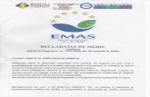 DE MEDIU CONFORM EM…Respectatii legislatiei de mediu referitoare la sectoarele de activitate si asigurarea conformärii cu cerintele -specifice obligatorii din actele de reglementare