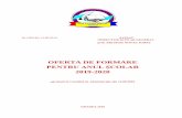 OFERTA DE FORMARE - ccdoradea.ro 2019 - 2020.pdf · iniţiativa şi rezolvarea de probleme, diminuarea imprevizibilului sau a hazardului în alegerea carierei. Şcoala trebuie să