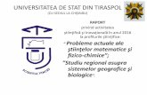 Universitatea de stat din Tiraspol - asm.mdasm.md/galerie/UNIVERSITATEA DE STAT DIN TIRASPOL.pdf · UNIVERSITATEA DE STAT DIN TIRASPOL (CU SEDIUL LA CHIŞINĂU) RAPORT privind activitatea