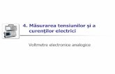 4. Măsurarea tensiunilor şi a curenţilor electricicomm.pub.ro/~arusu/METc/Prezentari curs/prezentare 9 METC_Voltmetre.pdf · demodulator pentru semnale MA în radioreceptoare nu