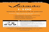 I-100-RUM - de.victaulic.com · CUPRINS REV_E I-100-RUM_i Cuprins NOTIFICARE t Pentru o mai bună referinţă, paginile care conţin informaţii despre produsele marca FireLock®