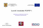 5 Lectii invatate FOPIP I - old.fonduri-ue.roold.fonduri-ue.ro/res/filepicker_users/cd25a597fd-62/Documente_Suport... · Lectii invatate FOPIP I Givernul Romaniei Ministerul Mediului