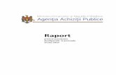 Raport - tender.gov.md · Agenția Achiziții Publice publică zilnic lista contractelor atribuite pe pagina web cu câmpurile privind tipul contractului, nr. documentului, data documentului,