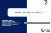 TOTAL CUSTOMS SERVICES S - user.rouser.ro/wp-content/uploads/2018/07/prezentare_tcs_2018.pdf · Manipulare colete/paleti in depozit, dintr-un centru in altul Toate serviciile noastre