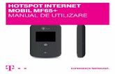 HOTSPOT INTERNET MOBIL MF65+ MANUAL DE UTILIZAREdownload.ztedevice.com/UpLoadFiles/product/569/5936/manual/... · 1 HOTSPOT INTERNET MOBIL MF65+ MANUAL DE UTILIZARE Importator: Telekom