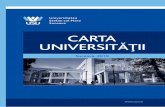 CARTA UNIVERSITĂŢII „ŞTEFAN CEL MARE” DIN SUCEAVA oficiale/_CARTA USV 2019_TRIMIS... · 6 Art. 10. Membrii comunităţii universitare sunt organizaţi, în conformitate cu