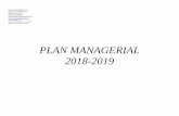 PLAN MANAGERIAL 2018-2019 - scoala195.invatamantsector3.ro · • Ordinul M.E.N. nr. 3597/ 18.06.2014 pentru modificarea și completarea Metodologiei de evaluare anuală a activității