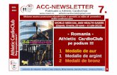 Iulie 2013 Publicatie a Athletic CardioClub ...roacc.ro/wp-content/uploads/2013/07/7_ACC-newsletter-Medigames.pdfPregatirea pentru MEDIGAMES 2013:-s-a hotarat sa participe la MEDIGAMES