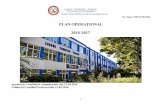 PLAN OPERAȚIONAL - liceultraian.roliceultraian.ro/documents/PLANOPERATIONAL2016-2017.pdf · realizări; prezentarea în presa scrisă, audio-video locală, bloguri a.Umane -cadre