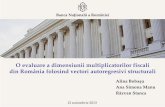 O evaluare a dimensiunii multiplicatorilor fiscali ... · Robert Barro vs. Christina Romer (după Ilzetzki et al. (2011)): Barro susţine că multiplicatorii fiscali pe timp de pace