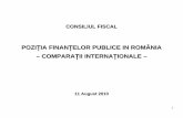 łIA FINAN łELOR PUBLICE IN ROMÂNIA - codfiscal.net · impozite directe impozite indirecte contribu Ńii sociale Veniturile fiscale (inclusiv contribu Ńii sociale) ale BGC* în