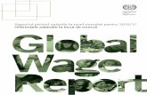 Raportul privind salariile la nivel mondial pentru 2016/17 · Agenda Națiunilor Unite 2030 pentru dezvoltare durabilă a identificat munca decentă pentru toate femeile și bărbații