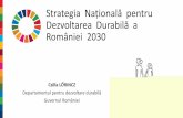 Strategia Națională pentru Dezvoltarea Durabilă a României ...2014-2020.adrbi.ro/media/...nationala-dezvoltare-durabila-converted.pdf · dezvoltare durabilădin reprezentanți