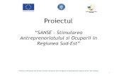 “SANSE – Stimularea Antreprenoriatului si Ocuparii in ... Prezentare_SANSE_Stagii practica.pdf · Proiect cofinanţat din Fondul Social European prin Programul Operaţional Capital