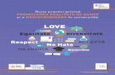 Bune practici privind - romaniacurata.ro · decăţi” organizat cu ocazia Zilei Internaţionale a Dizabilităţii (3 decembrie, Sala Polivalentă). Departamentul de Psihopedagogie