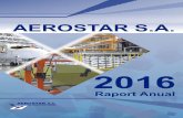 S.C. AEROSTAR S.A. BACĂU, ROMÂNIAcs.aerostar.ro/docs/financiar/RAnual2016.pdf · Actionarii pot obtine informatii despre AEROSTAR si principalele evenimente de pe pagina de internet