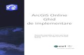 ArcGIS Online Ghid de implementare - esri.com · Tipurile de utilizator determină privilegiile și aplicațiile pe care le puteți oferi membrilor. Există o varietate de tipuri