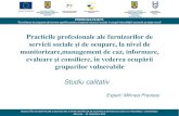 Practicile profesionale ale furnizorilor de servicii ...incluziunesociala.ro/upls/116_M_Preotesi_Practicile_profesionale_ale... · femeile rome sunt mult mai vulnerabile decât bărbaţii