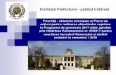Instituția Prefectului județul Călărași · acțiuni pentru realizarea obiectivelor cuprinse în Programul de guvernare 2017-2020, aprobat prin Hotărârea Parlamentului nr. 53/2017