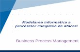 Business Process Management - Cursuri Automatica si ...andrei.clubcisco.ro/cursuri/f/f-sym/5master/aac-mipca/01_MIPCA.pdf · Procesele tertiare = procesele manageriale - conduc si