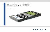 VDO ContiSys OBD · • FastCheck Climatizare vă permite să citiţi şi să ştergeţi orice cod de eroare al sistemului selectat. CON0015 Esc. Introducere 2 FastCheck Diesel •