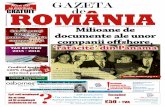 Acest ziar se distribuie GRATUIT ROMÂNIAgazetaderomania.co.uk/wp-content/uploads/2016/04/Gazeta-de-Romania-46...2 Anul IV, nr. 46, aprilie 2016 ACTUALITATE MAREA BRITANIE GAZETA deROMÂNIA