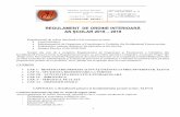 REGULAMENT DE ORDINE INTERIOARĂ AN ŞCOLAR 2018 2019costachenegri.ro/wp-content/uploads/2018/09/ROI-CN-CN-2018-2019.pdf · Târgu Ocna. Prevederile actualului Regulament de ordine