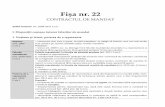Fișa nr. 22™a-nr.-22... · Condițiile de validitate ale contractului de mandat cu reprezentare vor fi analizate în măsura în care prezintă particularități față de condițiile